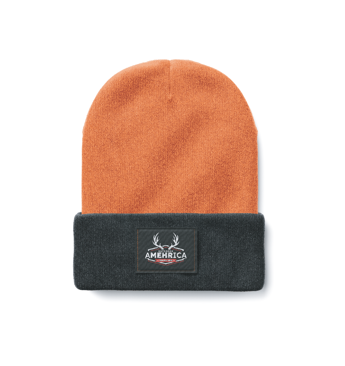 Cuff Beanie with Woven Patch