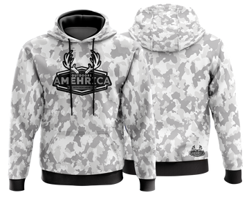 White Camo Performance Hooded Sweatshirt